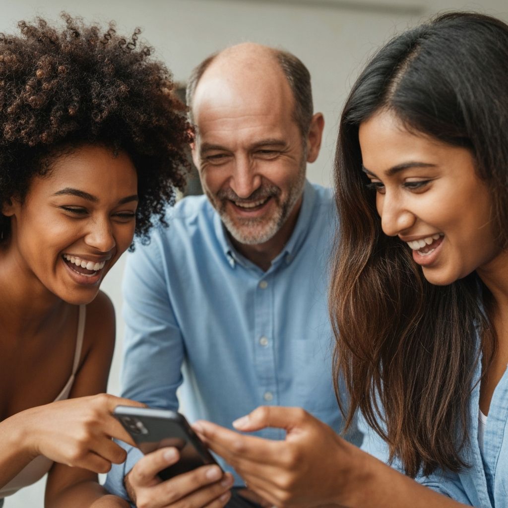 Sharing with friends